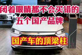 就算是你闭着眼睛选都不会选错的五个国产品牌！国产车的顶梁柱！视频封面
