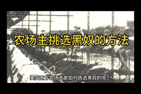 美国农场主挑选黑奴的方法视频封面