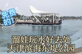 天津滨海新区网红公园来了，可烧烤免费溜娃免费停车，玩水搭帐篷视频封面