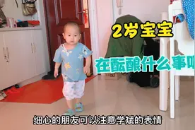2岁宝宝屋里到处走，谁叫也不理，下一步做的事，全家人都笑了！视频封面