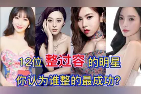 12位整过容的明星，李小璐变化大，范冰冰没必要！视频封面