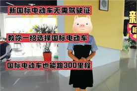 新国标上牌照不发愁，无需驾驶证，外卖车也可行驶300里程。视频封面