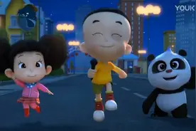 2020新春贺岁动画片，大头儿子和小头爸爸福鼠送吉，少儿频道播出视频封面