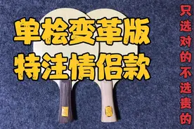 特制情侣款 不一样的快攻底板 接力打力更省力暴力不失稳定视频封面