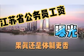 江苏省公务员收入曝光，苏大强名不虚传！视频封面