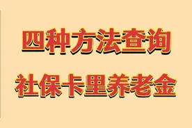 怎样知道社保卡里养老金已到账，四种方法，就可以查询了视频封面
