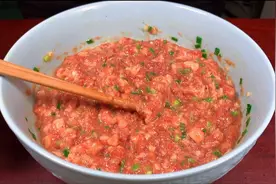 饺子馅好吃有秘诀，教你饭店不外传的配方，肉馅鲜香美味不腥不柴