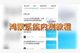 华为鸿蒙系统申请内测教程以及升级过程