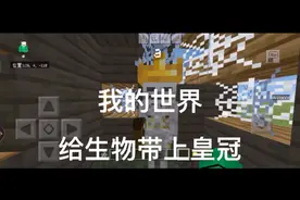 我的世界给生物戴皇冠#我的世界指令
