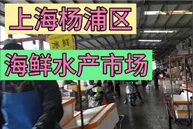 上海杨浦区最大的一个海鲜水产批发市场视频封面