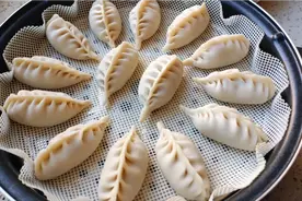 用空气炸锅做了蒸饺、锅贴和网红炸豆腐，一顿丰富的晚餐轻松完成视频封面
