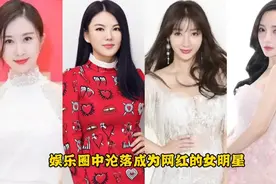 沦落成为网红的女明星，舒畅、张檬变带货网红，李小璐最让人惋惜视频封面