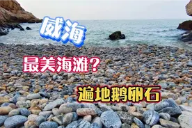 这里是威海最美海滩？密密麻麻遍地鹅卵石，地方难找路不好走