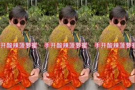 酸酸辣辣的菠萝蜜也太好吃了视频封面