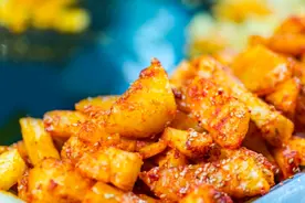 成都特色炸土豆，口味一绝，详细比例全教你，学会在家也可以做