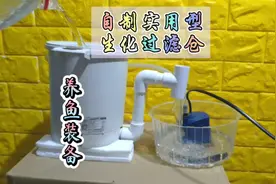 动手操作时间，做一个实用的生化过滤仓。养鱼人折腾出来过滤神器