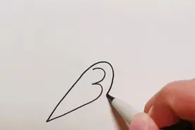 一笔画小鸟，超简单