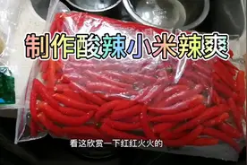 制作酸辣小米辣椒，做配料下饭超级棒！