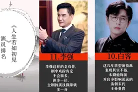 《人生若如初见》演员排名 ，朱亚文第三，他位居榜首视频封面