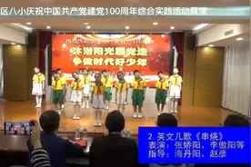 邓州城区八小庆祝中国共产党建党100周年视频封面
