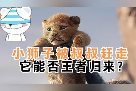 小狮子被叔叔赶出狮群，一路流浪吃虫子长大视频封面