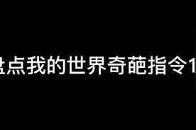 我的世界:盘点MC奇葩指令10