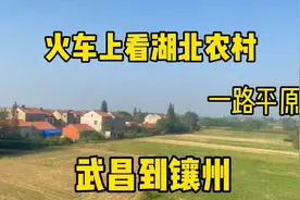 火车上看湖北农村，武汉到襄阳一路平原，看看这里的环境怎么样？