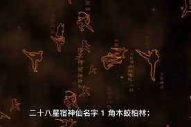 二十八宿神仙名字