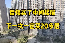 后悔买了中间楼层13层，入住7年深有体会，下次一定买20多层视频封面