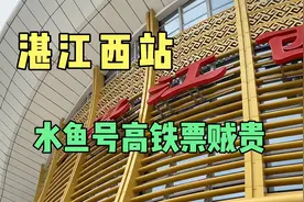湛江西站水鱼号高铁票“贼贵”去广州要249元