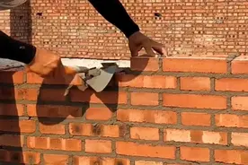 省建八级瓦工砌筑梅花丁教程
