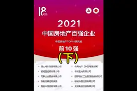 中国房地产2021年top10视频封面