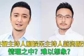 央视主持人和娱乐主持人薪资对比，何炅是康辉的13倍，差距有点大视频封面