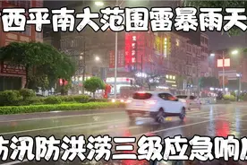 广西平南将出现大范围强降雨雷暴天气，提醒市民做好防范工作视频封面