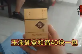 玉溪红塔集团出品的和谐玉溪，40块一包，品质不一样！视频封面