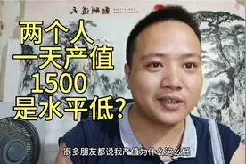 小工厂一天产值1500，大家都说很少，到底哪里出了问题视频封面