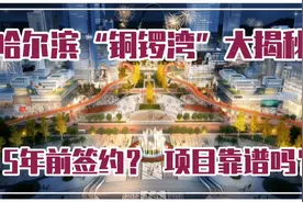 哈尔滨“铜锣湾”项目大揭秘，5年前铜锣湾就与哈尔滨签约！视频封面