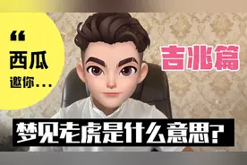 梦见老虎是什么意思？（吉兆篇）视频封面