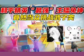 和平精英“最强”主播兔神，竟然当众挑战武子奕！视频封面