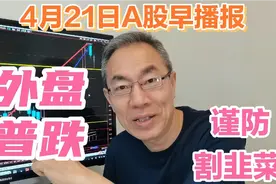 外盘普跌中概股指数跌1.53%！A股股指期货交割日！谨防割韭菜视频封面