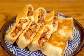 厨师长教您香酥肉饼，外酥内香直掉渣，简单又可口快试试吧！