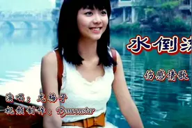伤感情歌《水倒流》龙梅子演唱  恨天长不能到地久等候爱让水倒流视频封面