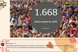 2050年超16亿人口！外媒预测:印度有望超中国！引发老外疯狂吐槽视频封面