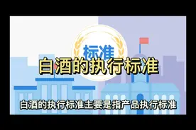 市面上各种白酒的执行标准视频封面
