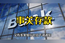 多家银行发布公告，调整存款执行利率，5月15日执行。视频封面