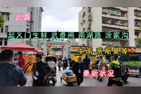 武昌起义门生鲜、武泰闸、南湖路、涂家沟、中南帝斯曼最新状况！