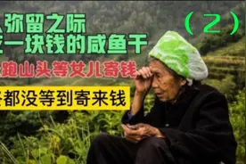 老人馋咸鱼干，每天跑到山头等女儿寄钱，可至终也没等到寄来钱买视频封面