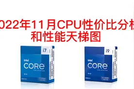 22年11月CPU性价比分析和性能天梯图CPU最新价格走势视频封面