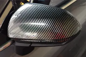 秦plusdmi后视镜贴膜，黑银碳纤维纹理，和时光灰更配噢视频封面