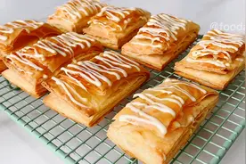 家里有面粉就能做，奶香千层酥，酥酥脆脆超好吃，做法简单0失败